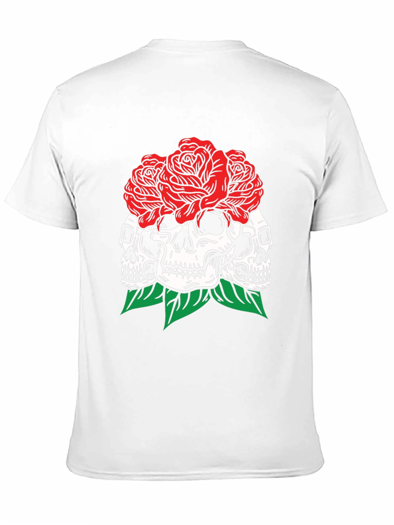 Skull & Roses Graphic T-Shirt
