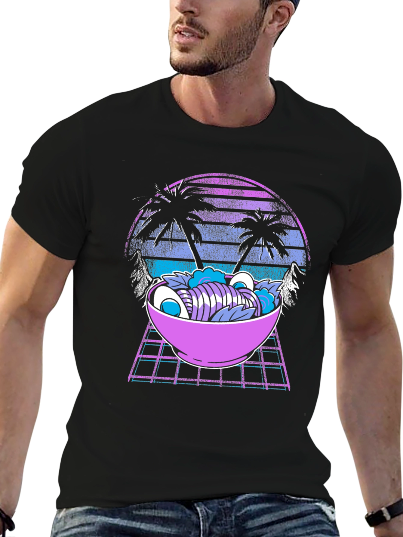 Synthwave Ramen T-Shirt