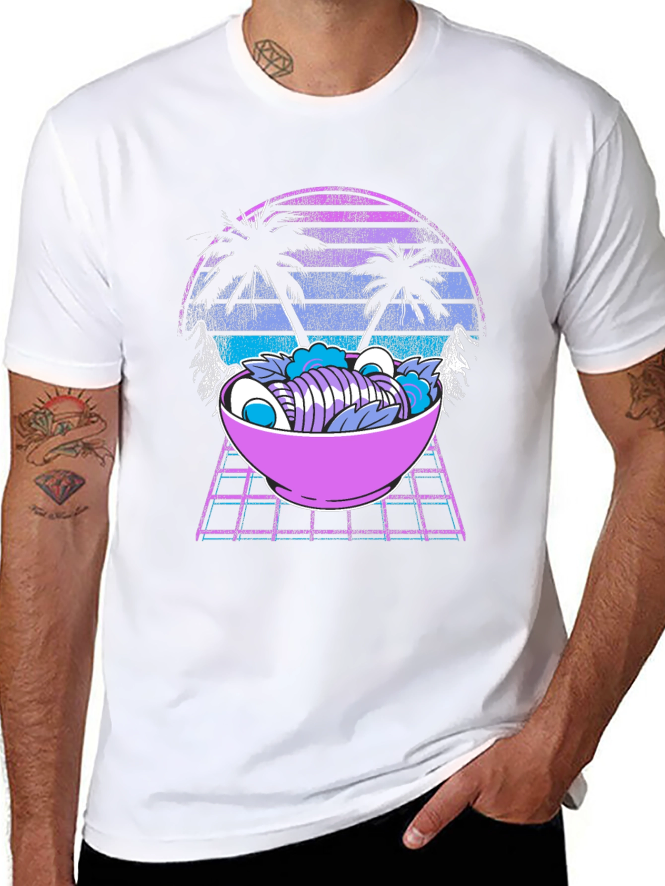 Synthwave Ramen T-Shirt