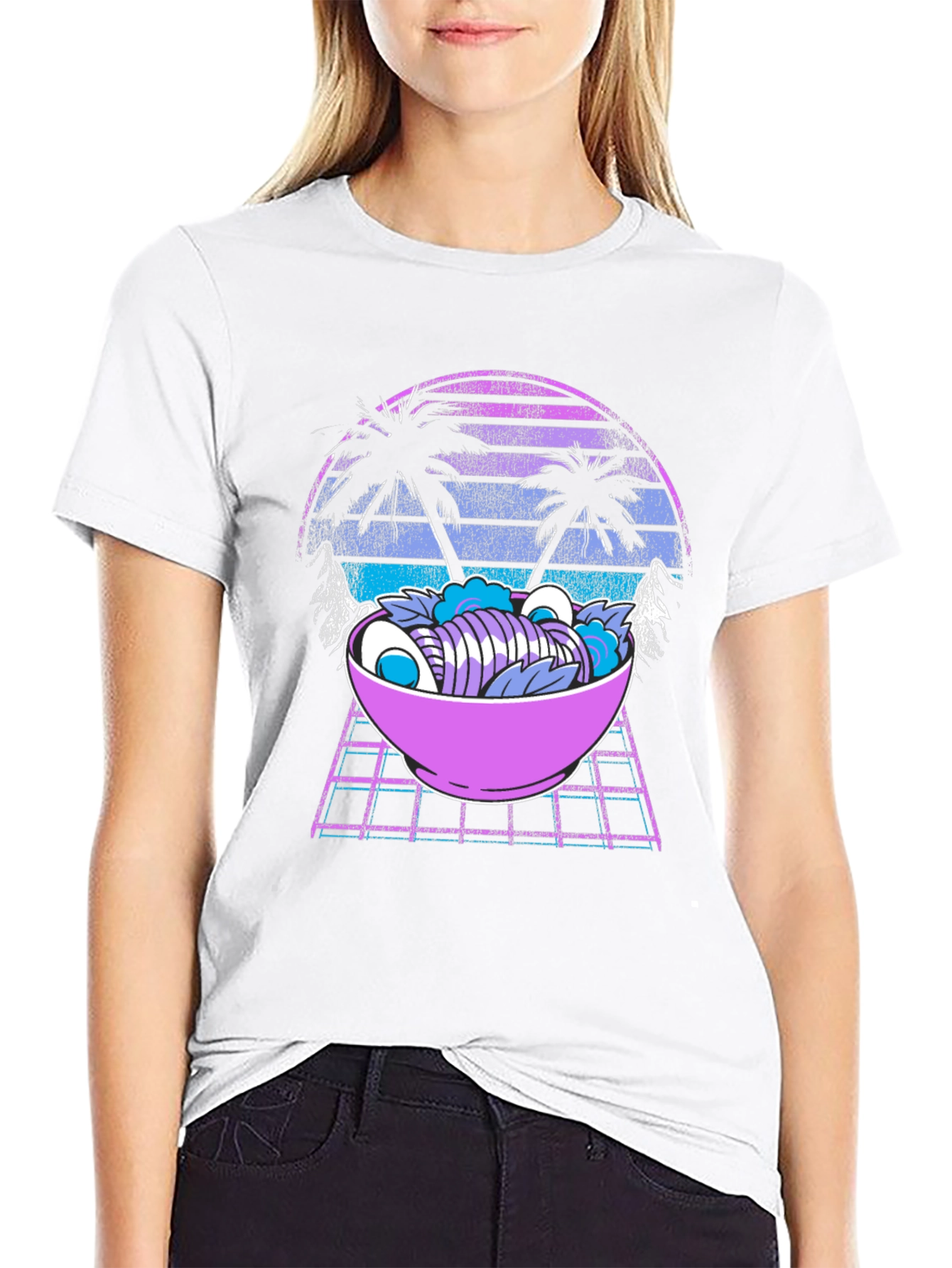 Synthwave Ramen T-Shirt