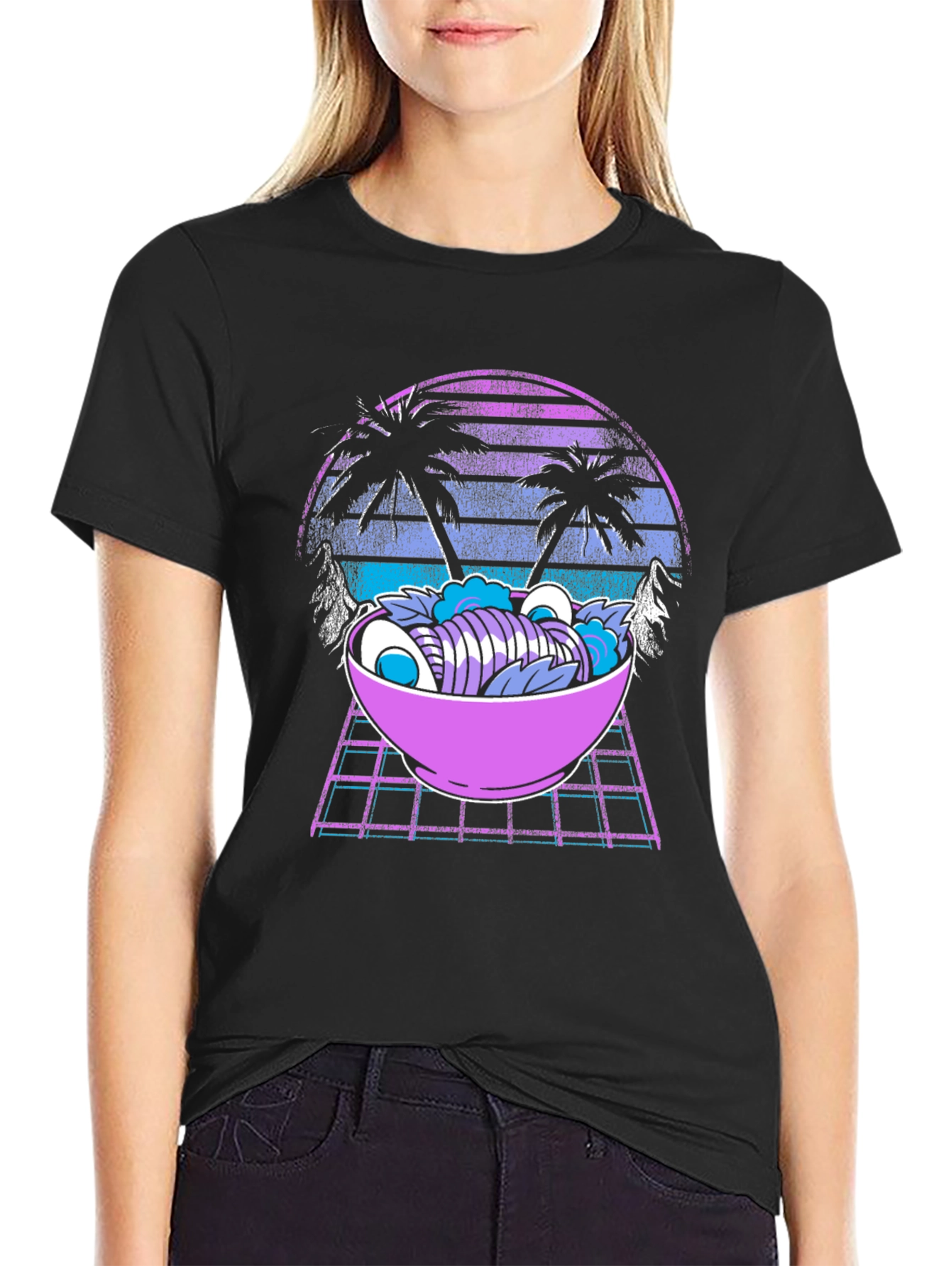 Synthwave Ramen T-Shirt