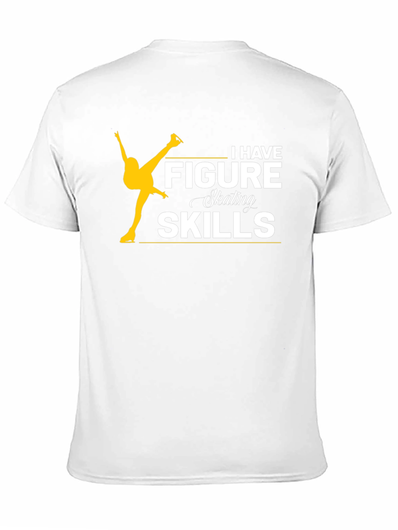Figure Skating Skills Black T-Shirt
