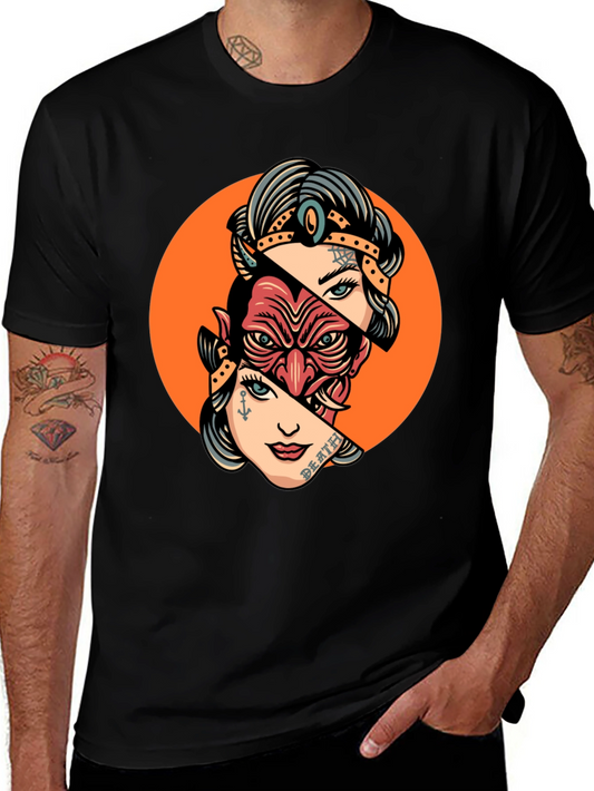 Retro Devil & Dame Graphic Tee