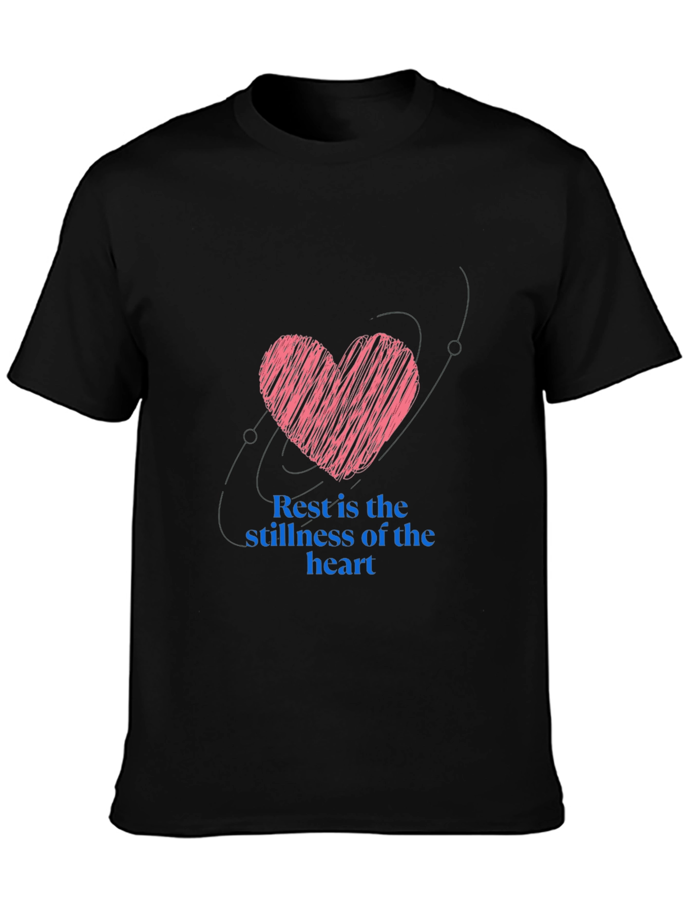 Heart Stillness Graphic T-Shirt