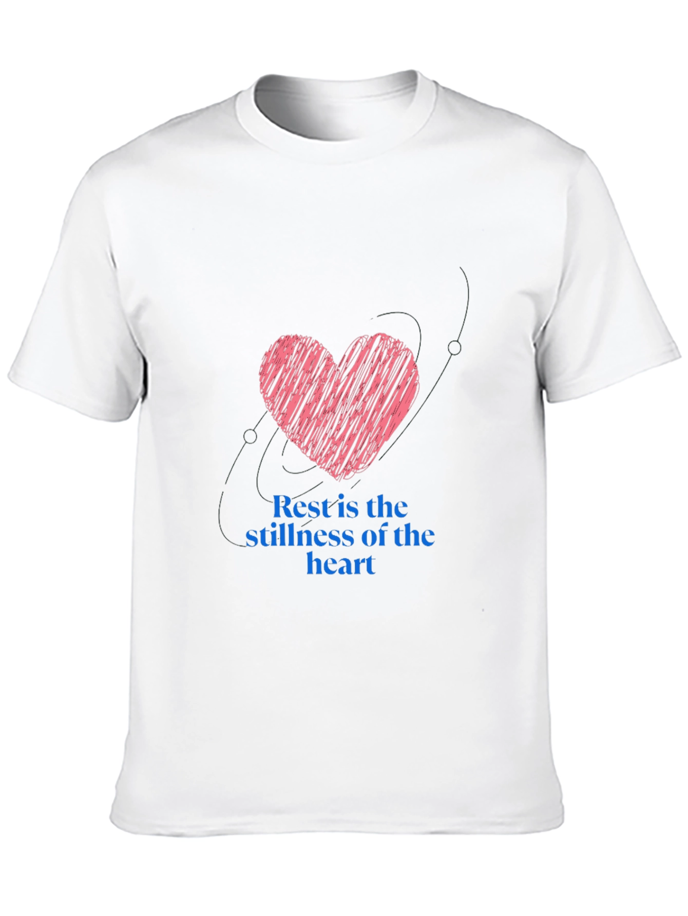 Heart Stillness Graphic T-Shirt