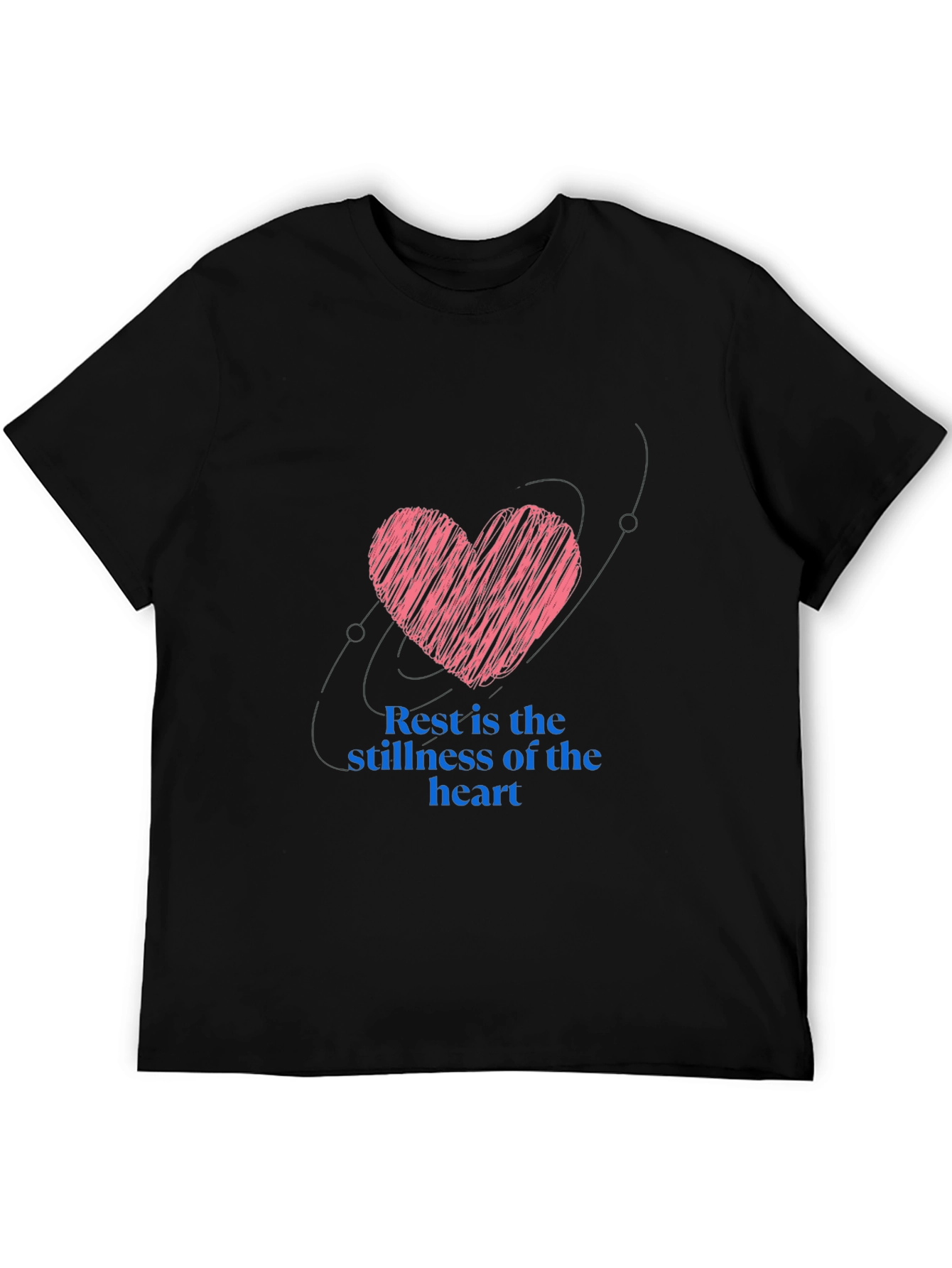 Heart Stillness Graphic T-Shirt
