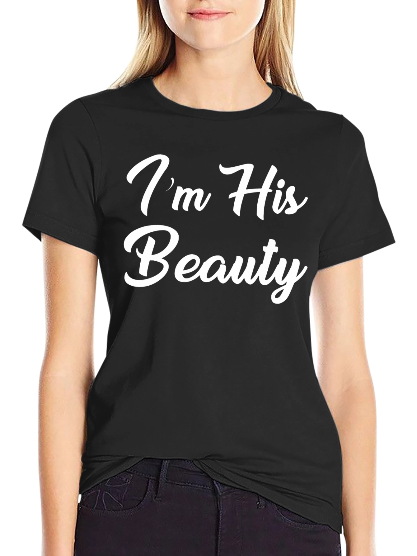 Im His Beauty Matching Couple T-Shirt