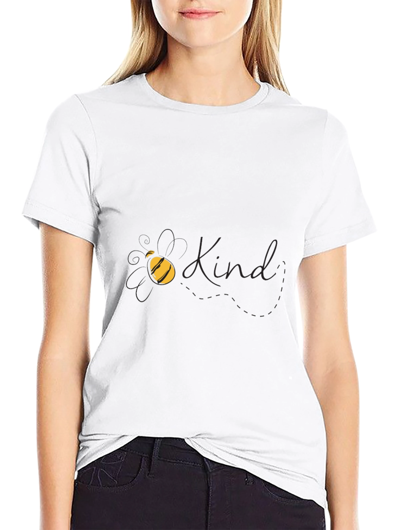 Bee Kind Black Graphic Tee