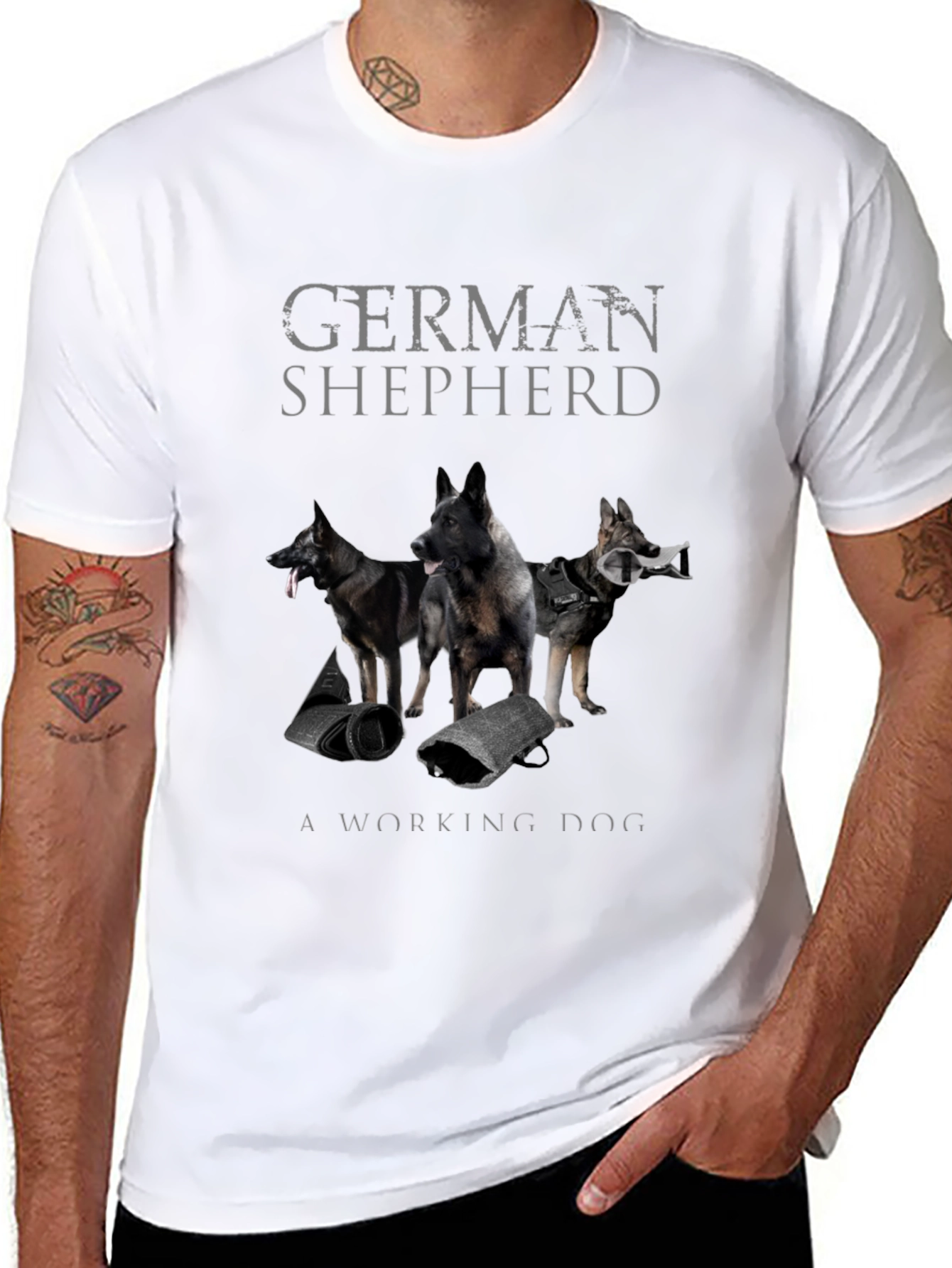 German Shepherd Working Dog T-Shirt