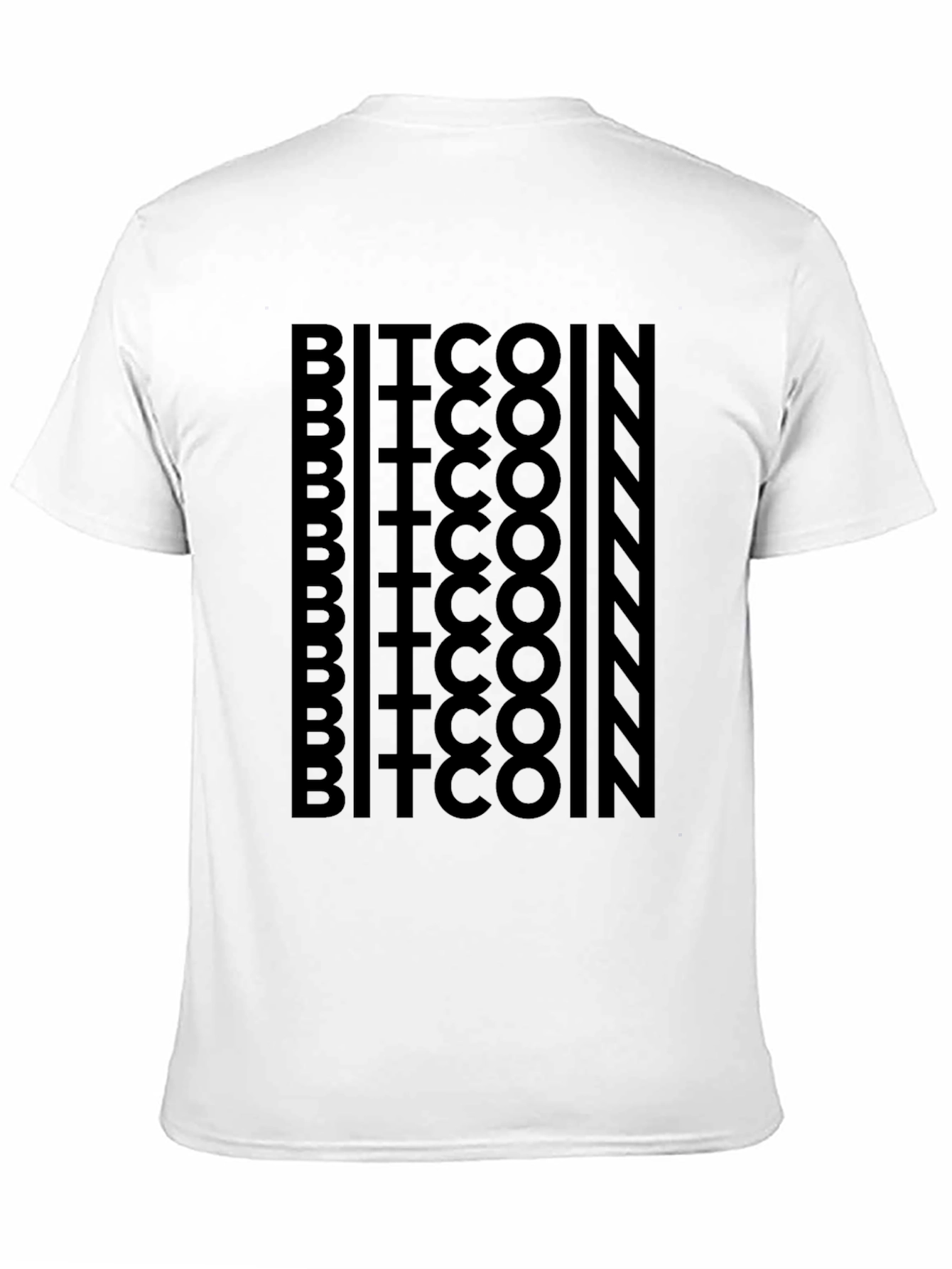 Bitcoin Crypto Graphic Black T-Shirt