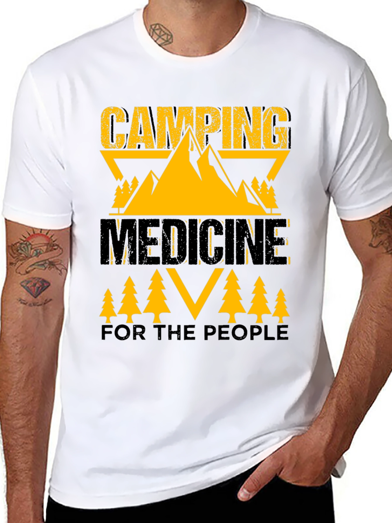 Camping Medicine Graphic Tee