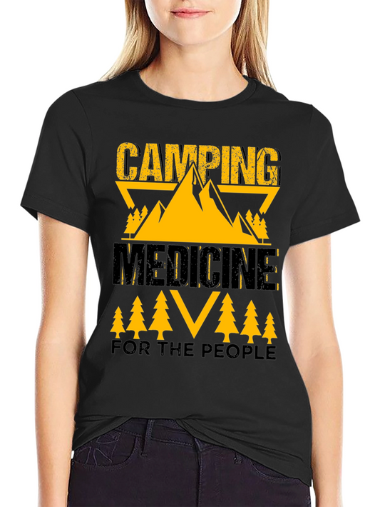 Camping Medicine Graphic Tee