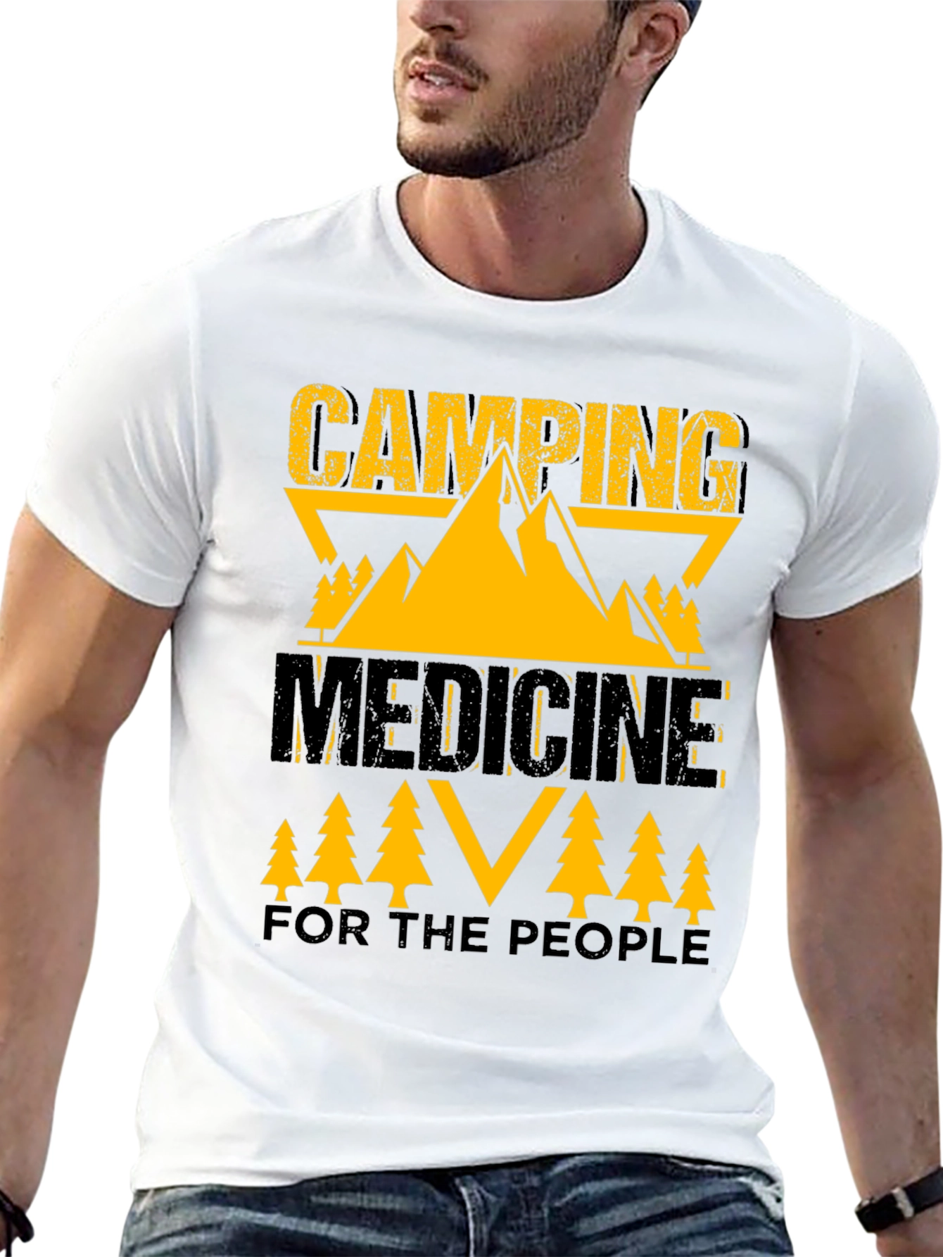 Camping Medicine Graphic Tee