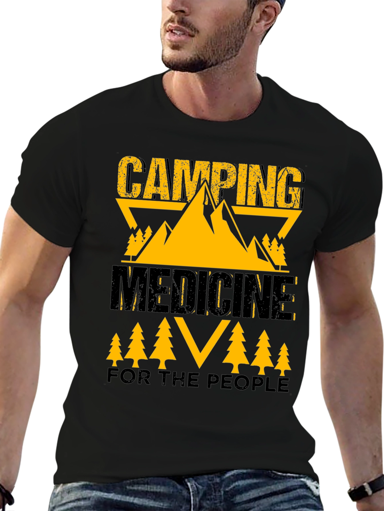 Camping Medicine Graphic Tee