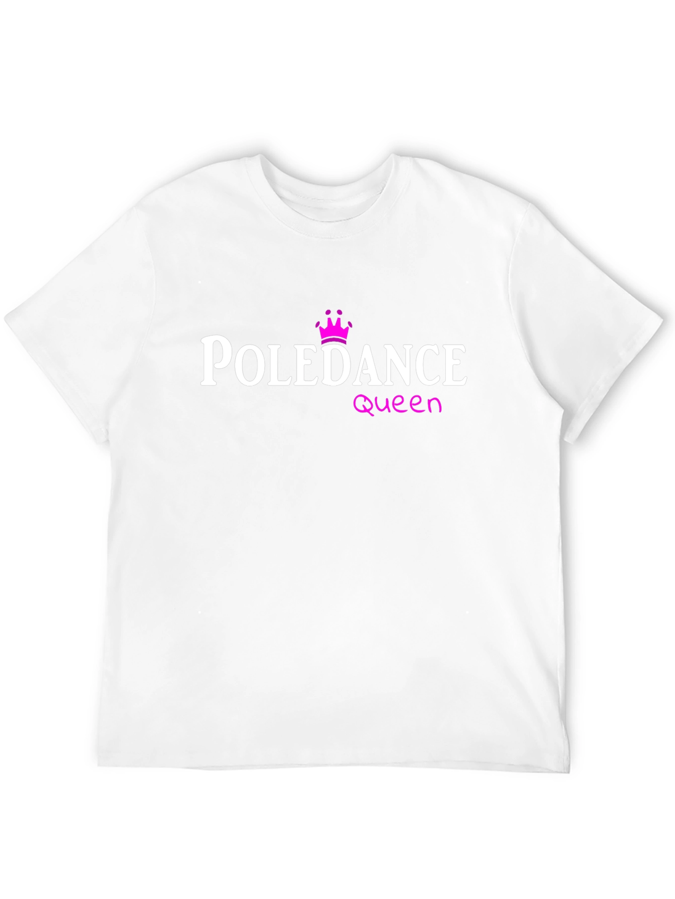 Pole Dance Queen T-Shirt - Black Cotton Tee