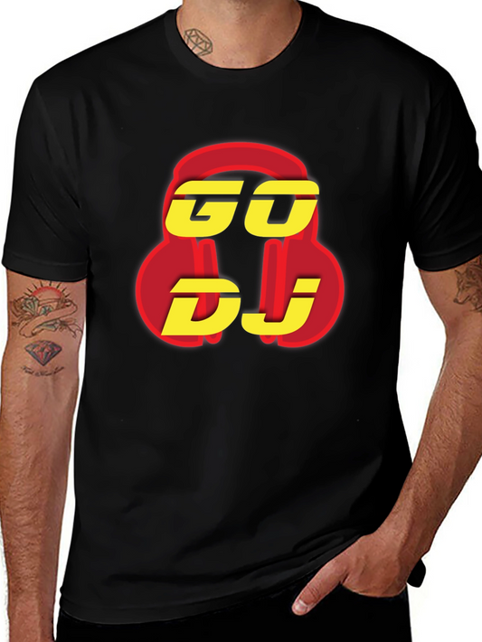 GO DJ T-Shirt - Stylish Music Lovers Tee