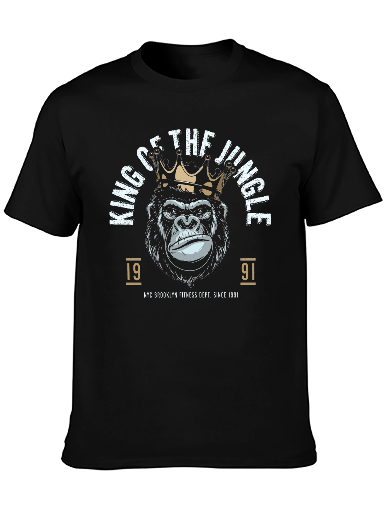 King of the Jungle Gorilla Graphic Tee