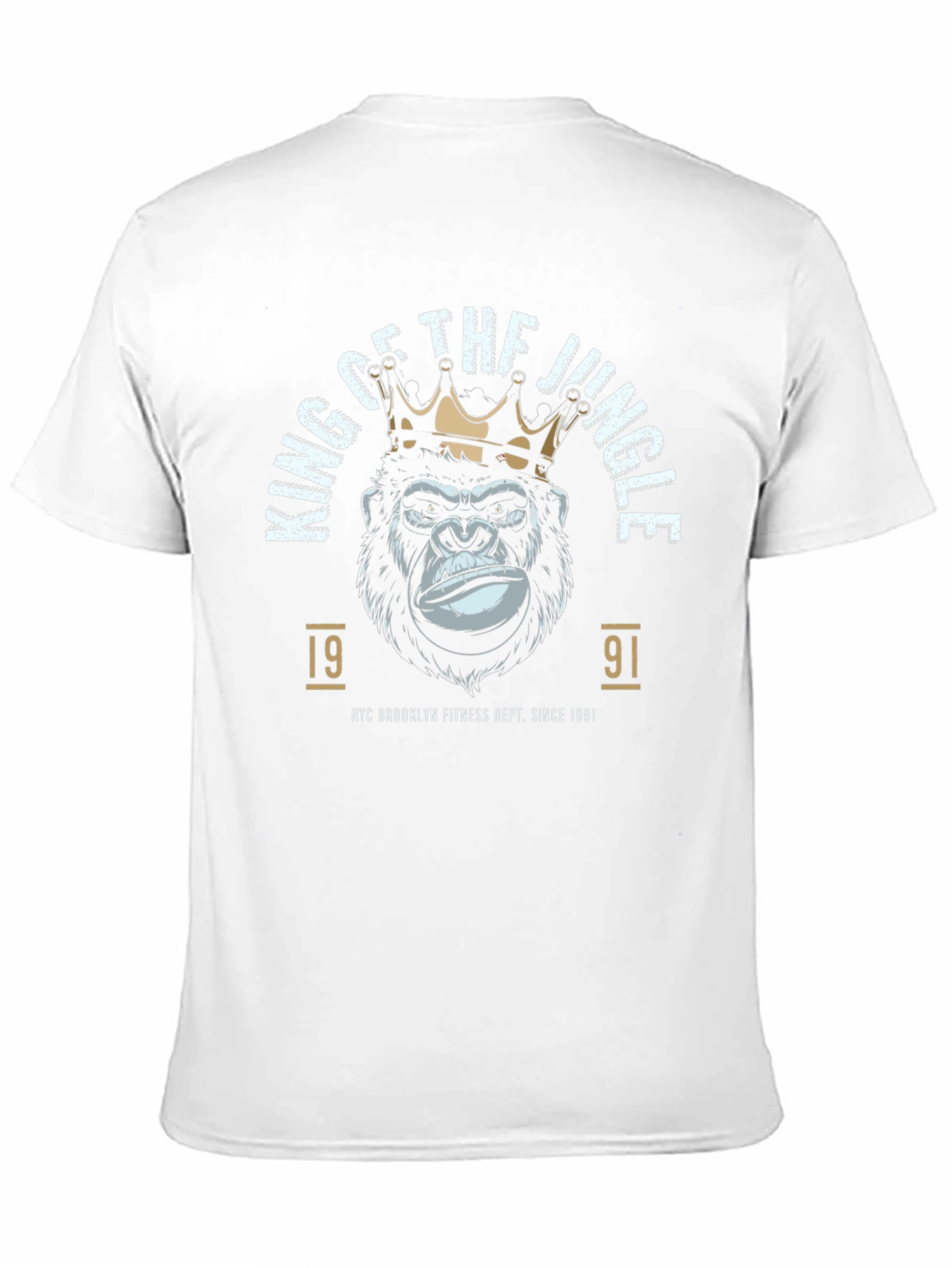 King of the Jungle Gorilla Graphic Tee