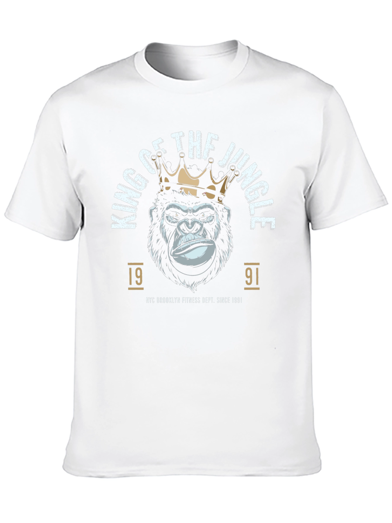 King of the Jungle Gorilla Graphic Tee
