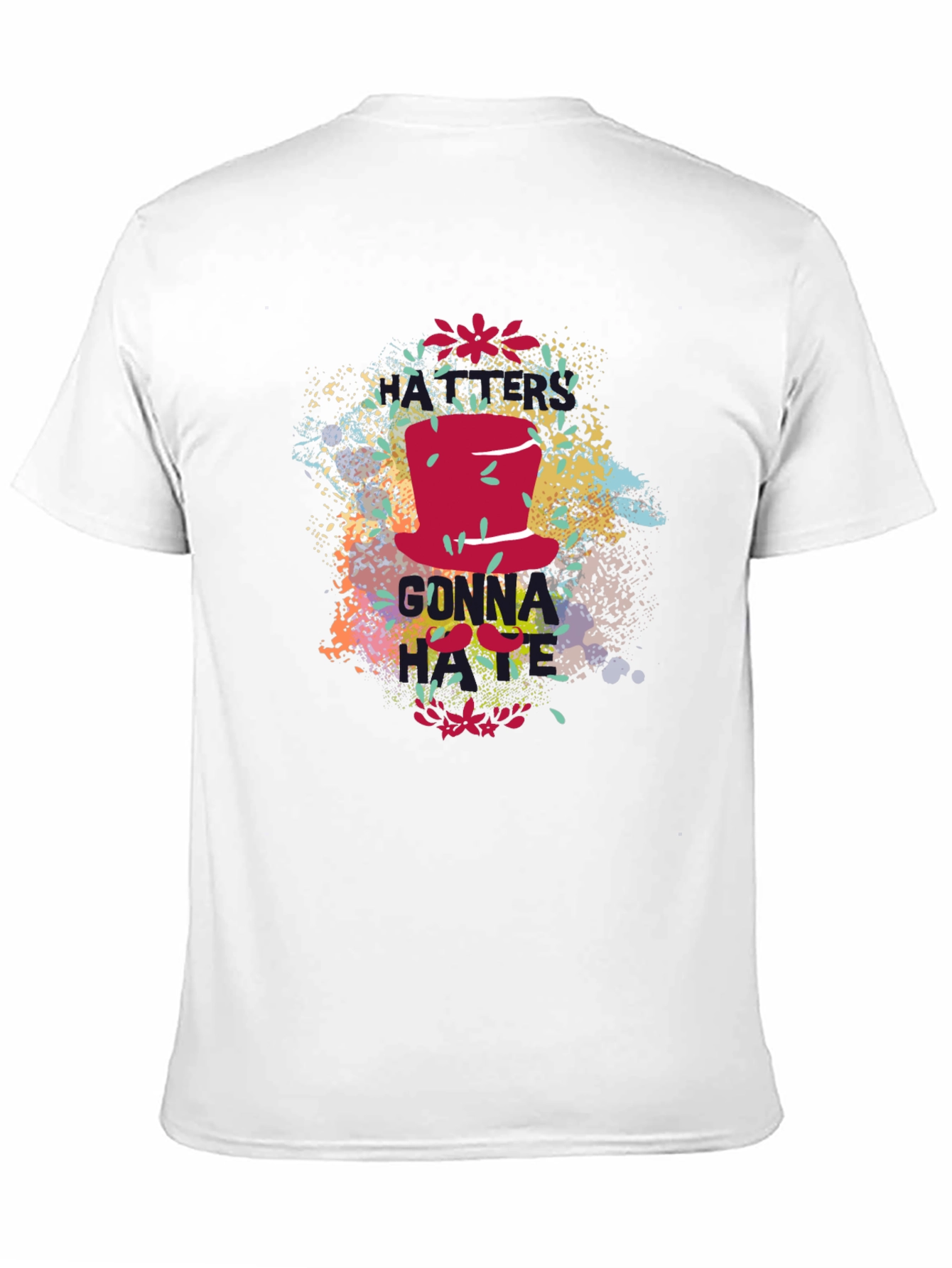 Gonna Hate Graphic Print Black T-Shirt