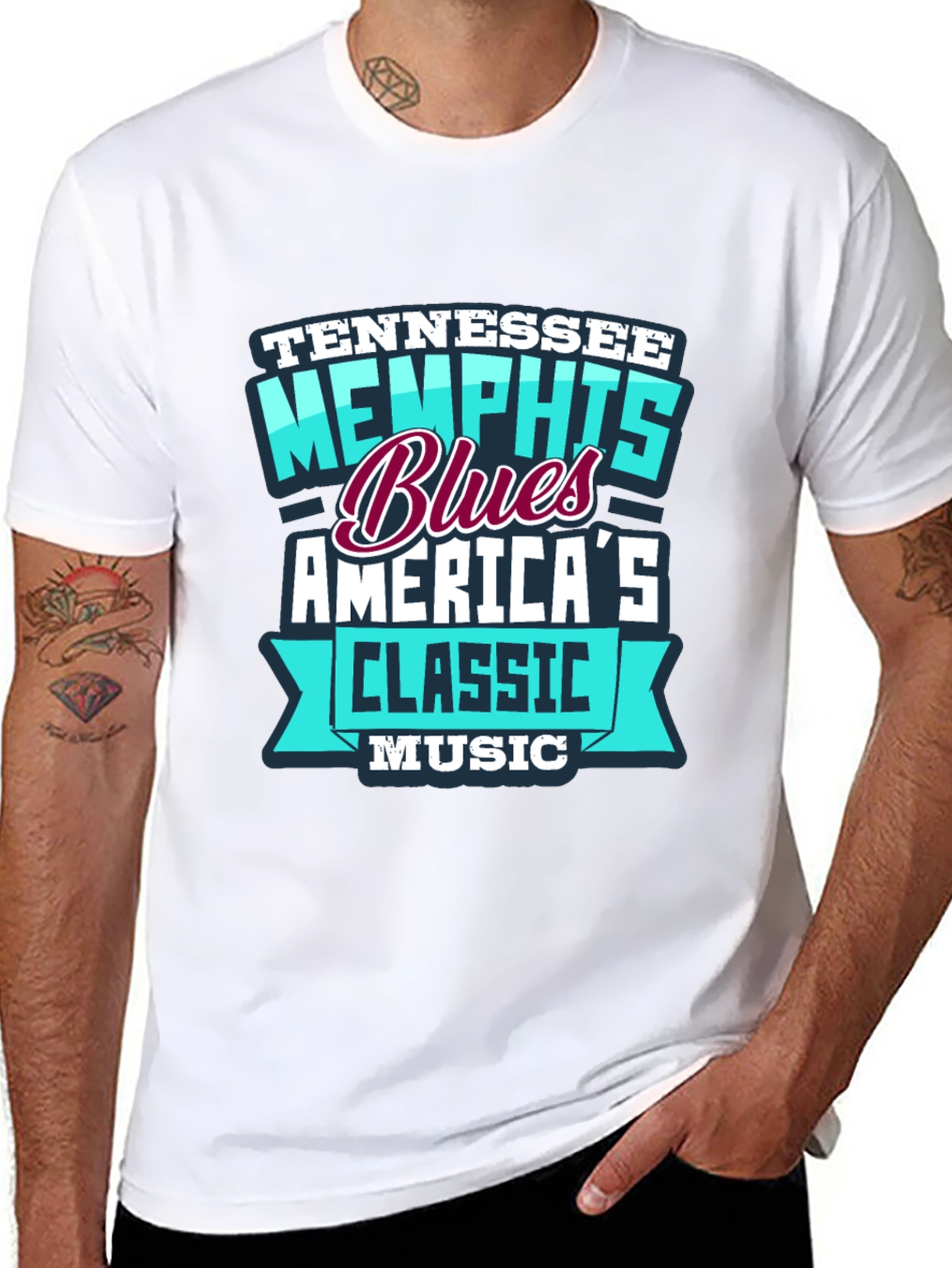 Tennessee Memphis Blues T-Shirt