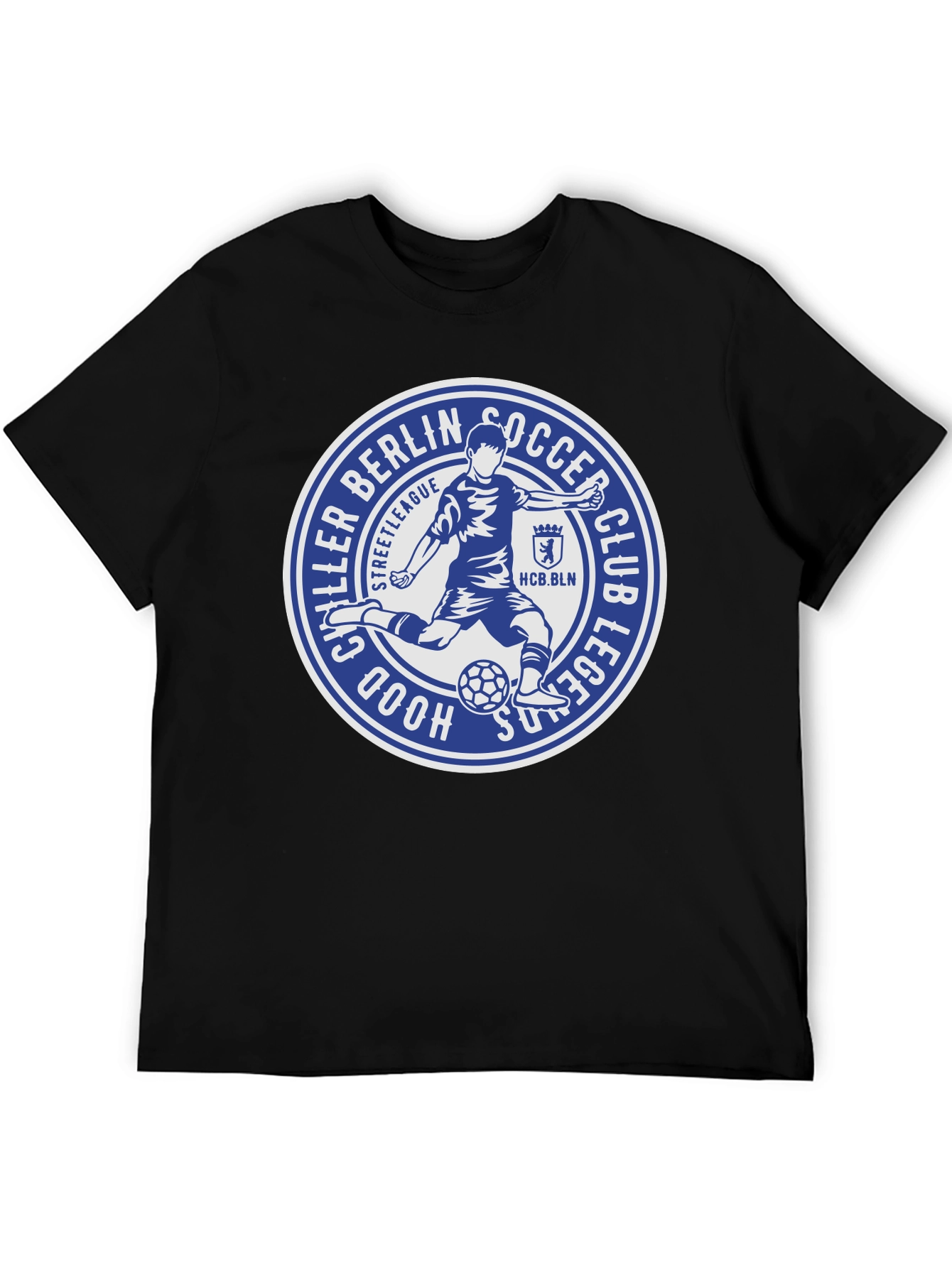 Chiller Berlin Soccer Club Tee - Black