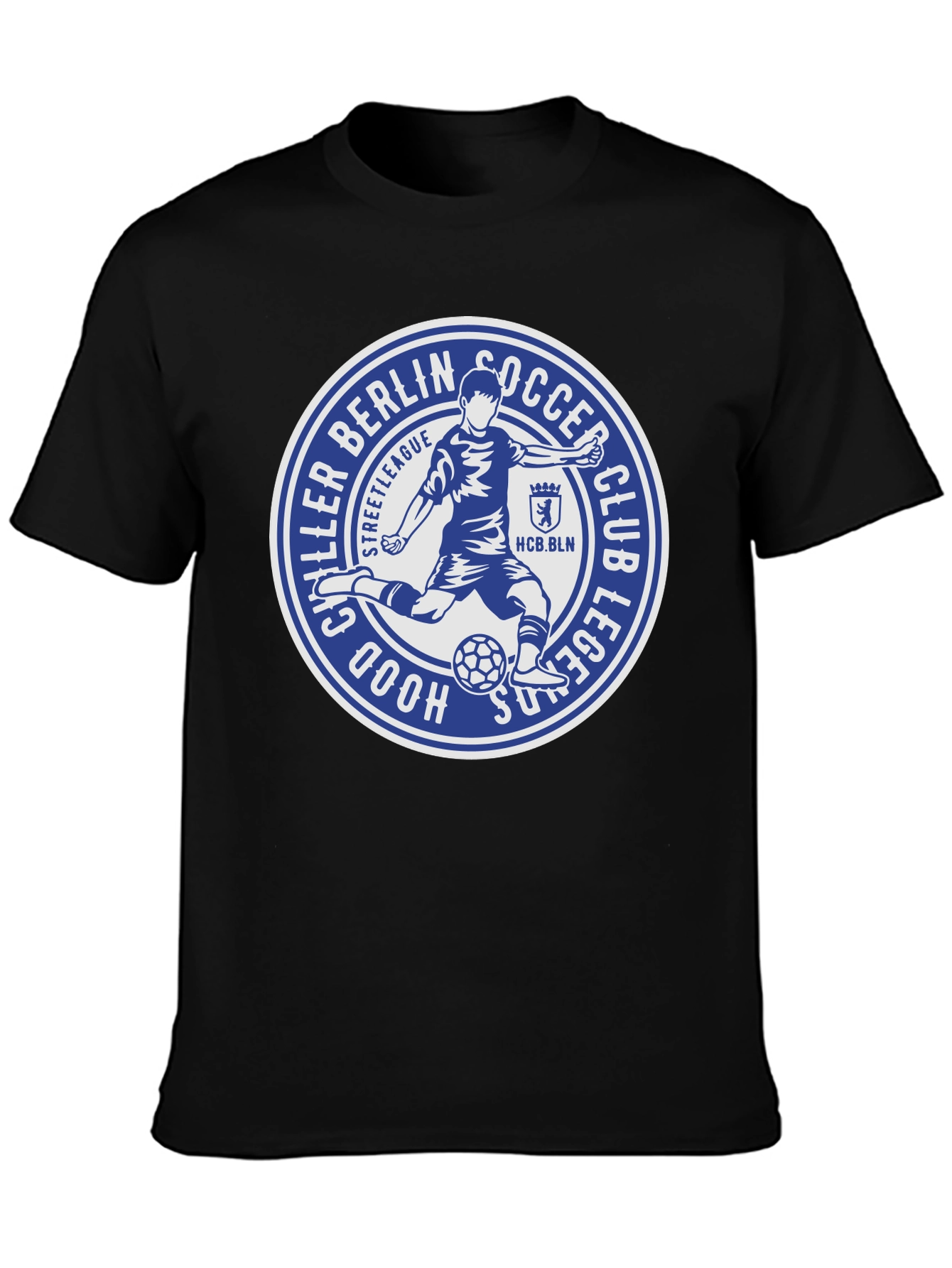 Chiller Berlin Soccer Club Tee - Black