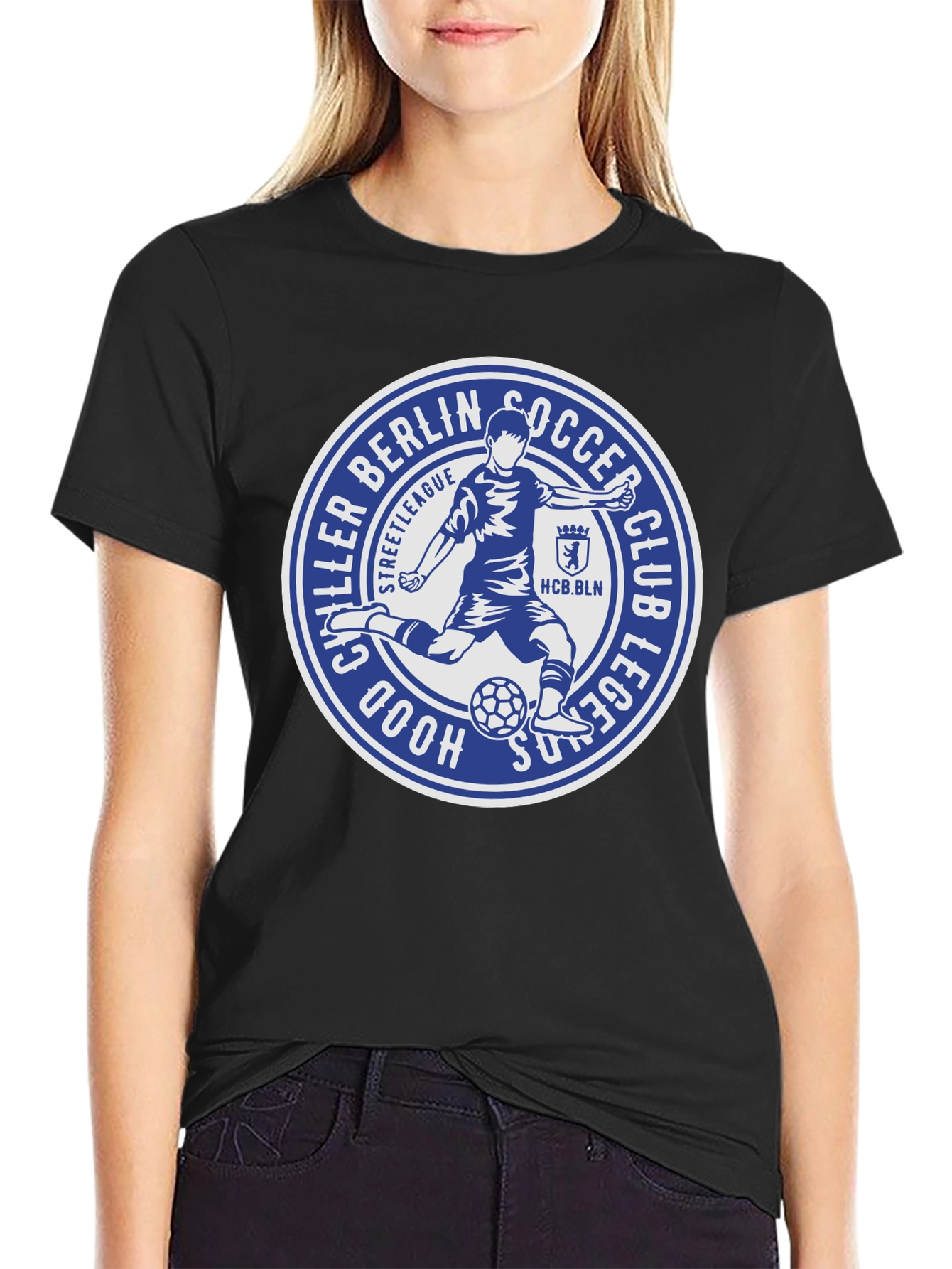 Chiller Berlin Soccer Club Tee - Black