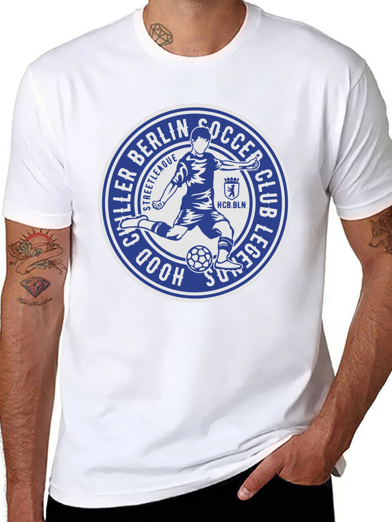Chiller Berlin Soccer Club Tee - Black