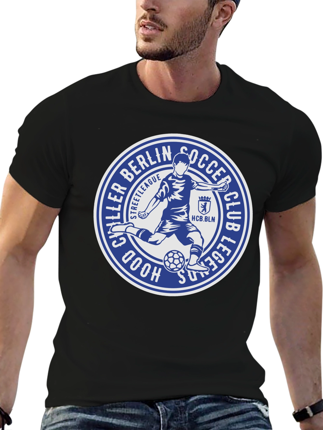 Chiller Berlin Soccer Club Tee - Black