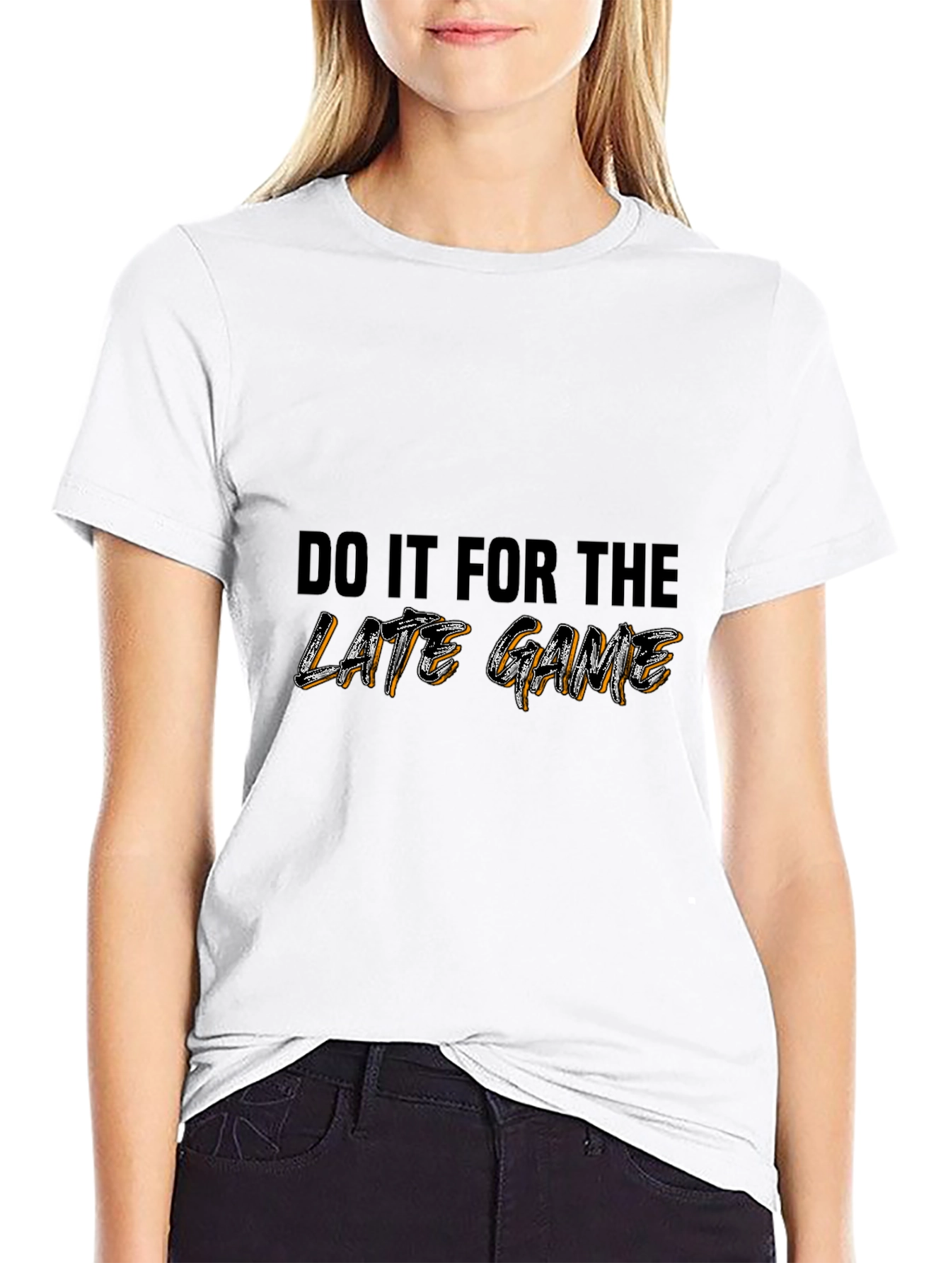 Do It For The Late Game Graphic T-Shirt
