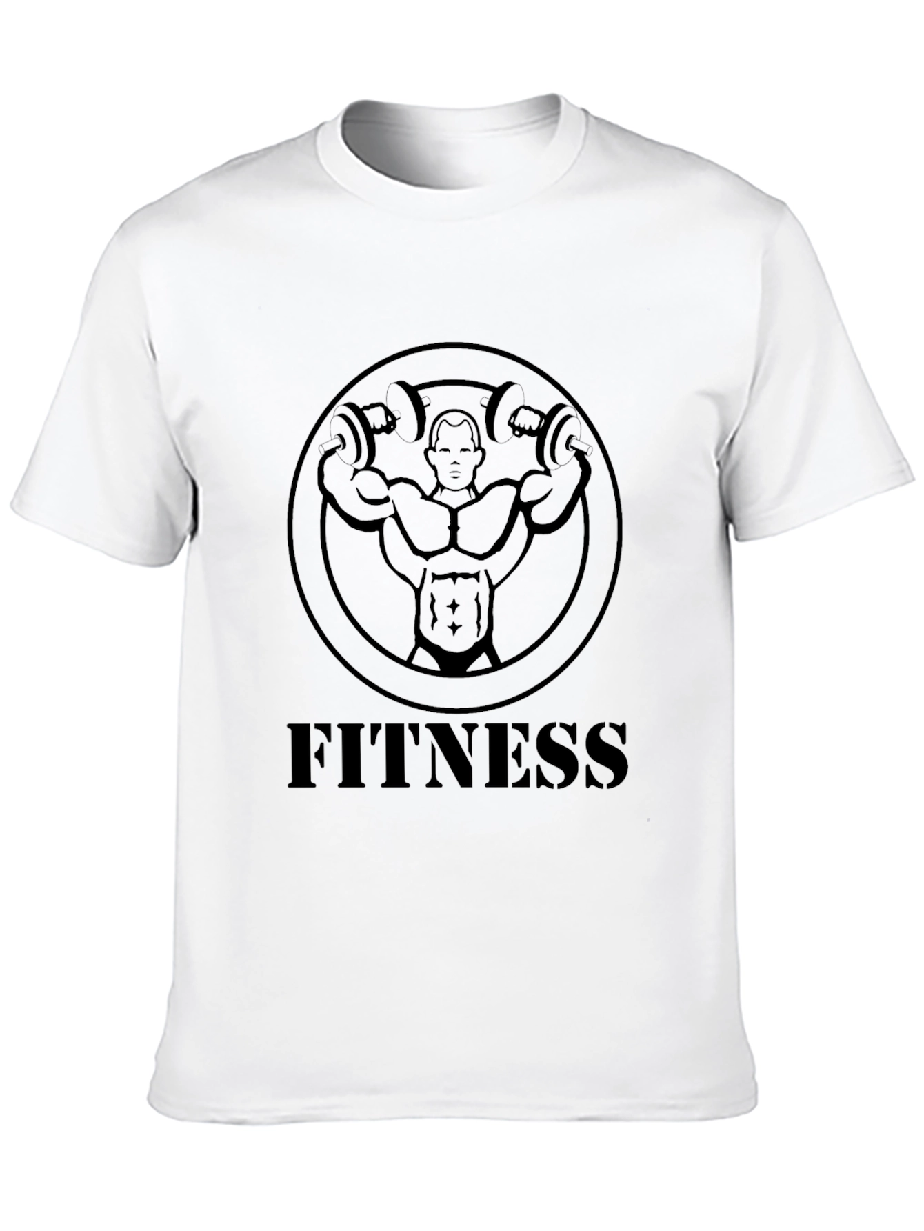 Fitness Graphic T-Shirt - Gym Motivation Tee