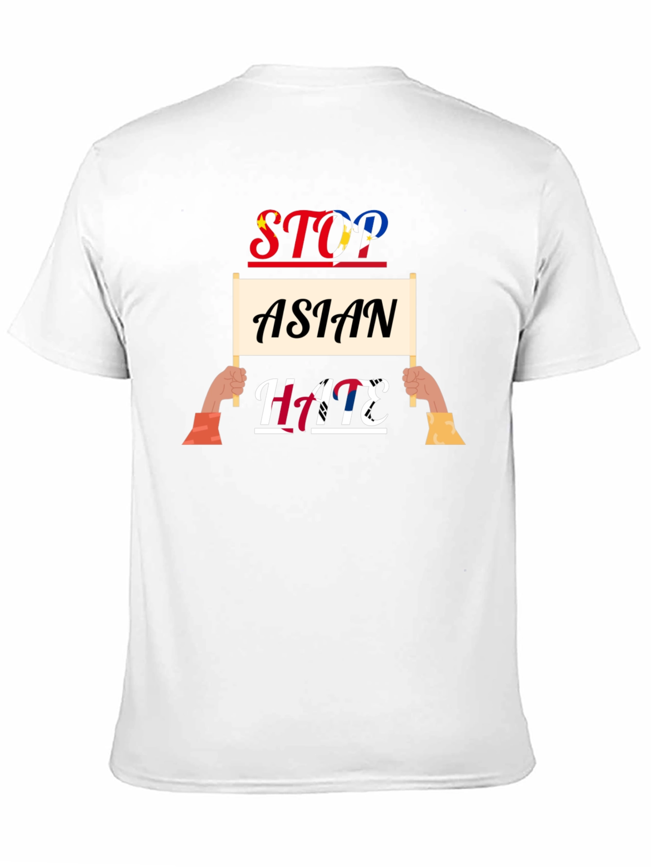 Stop Asian Hate Graphic T-Shirt