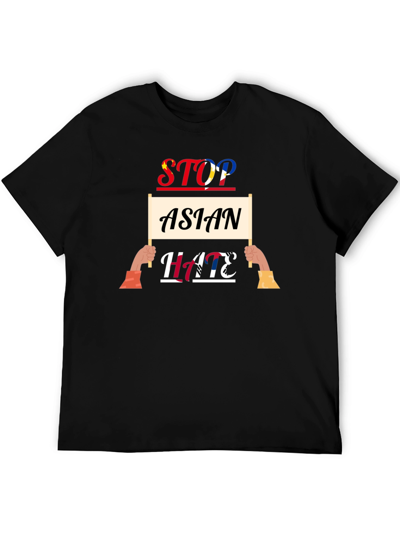 Stop Asian Hate Graphic T-Shirt