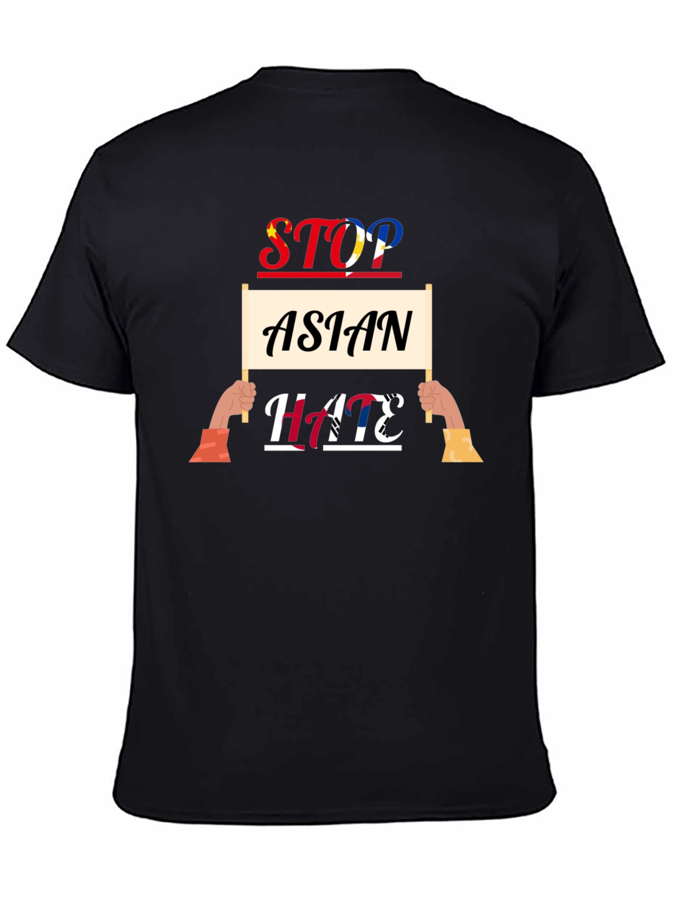 Stop Asian Hate Graphic T-Shirt
