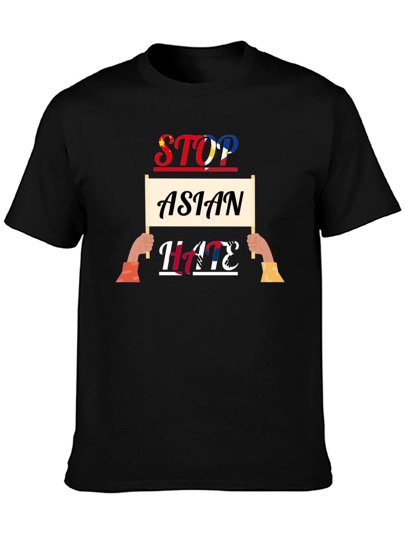 Stop Asian Hate Graphic T-Shirt