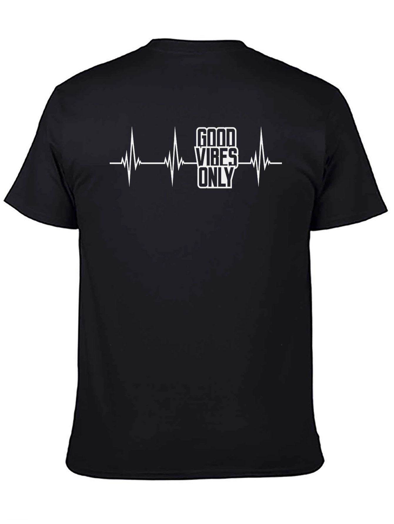 Good Vibes Only Black Graphic Tee