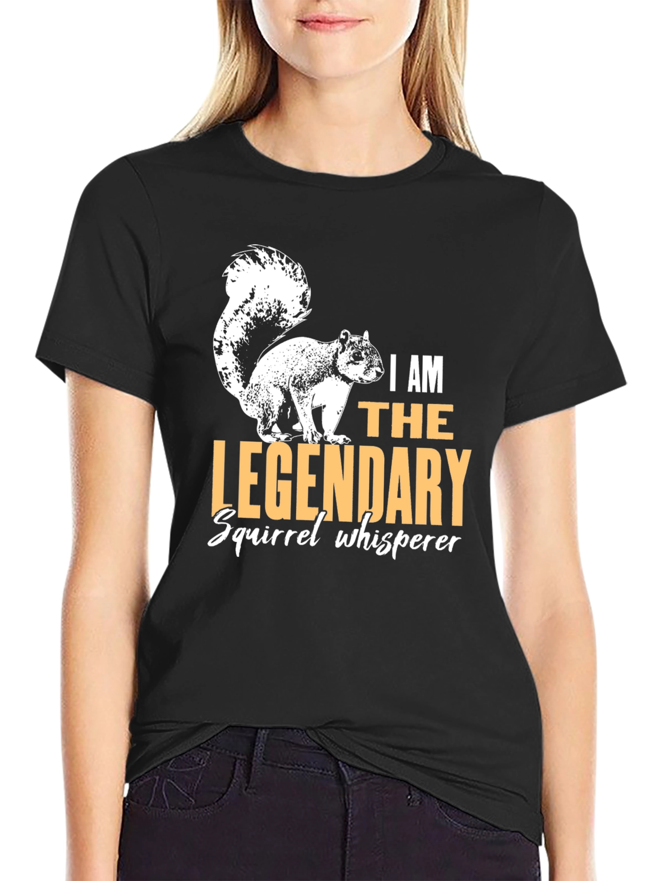 Legendary Squirrel Whisperer Graphic Tee