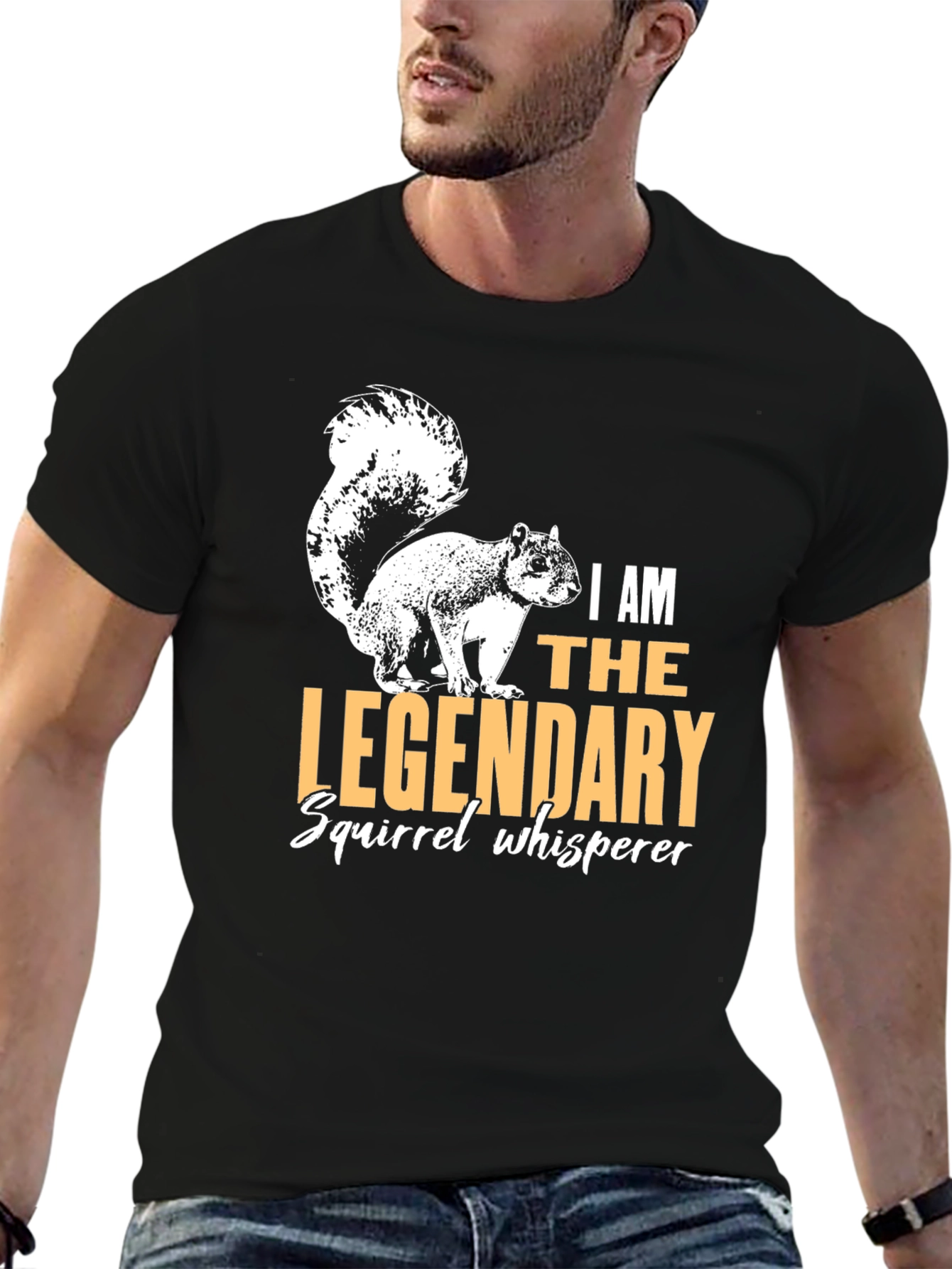 Legendary Squirrel Whisperer Graphic Tee