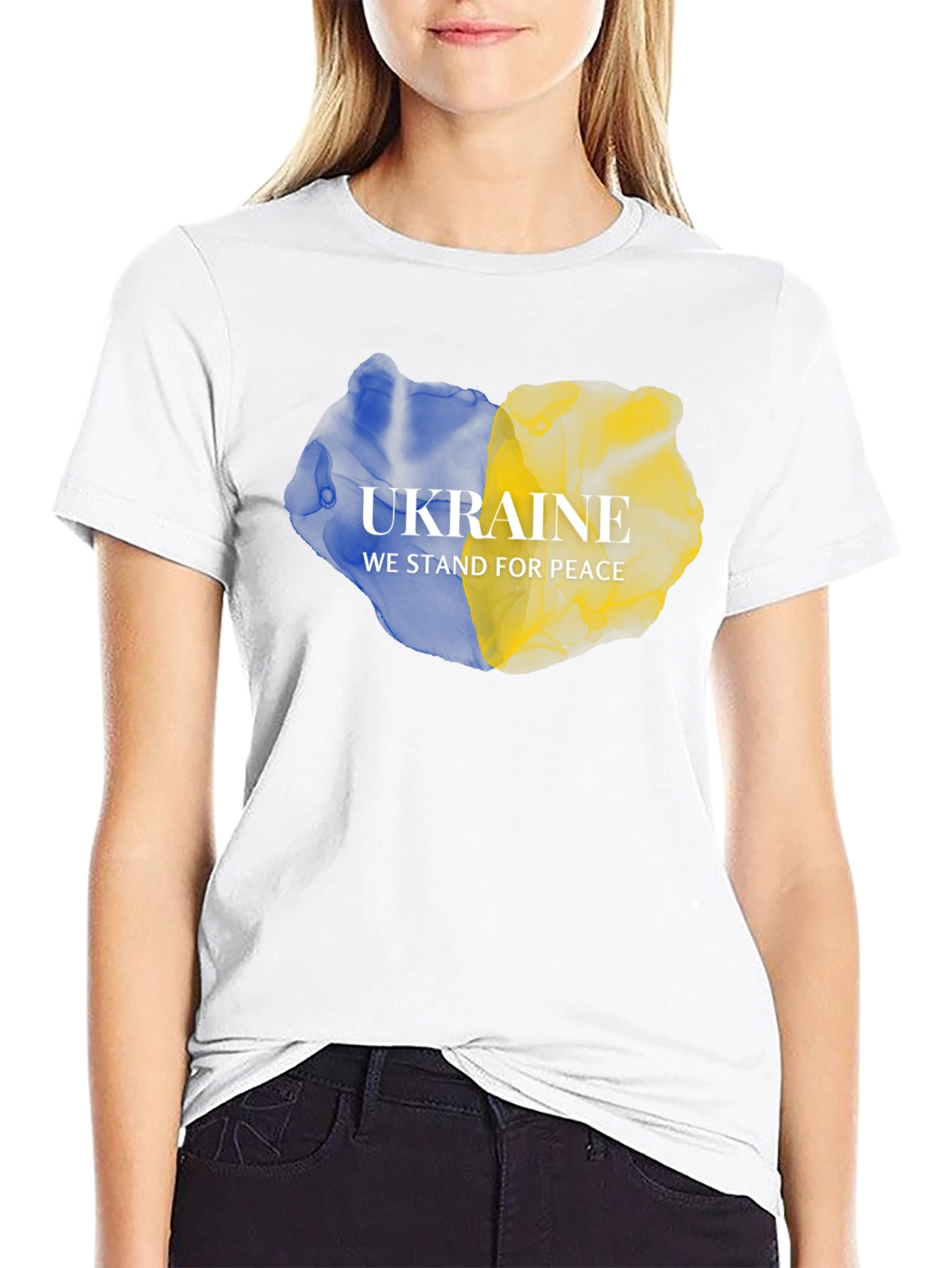 Ukraine Peace T-Shirt - Stand for Peace