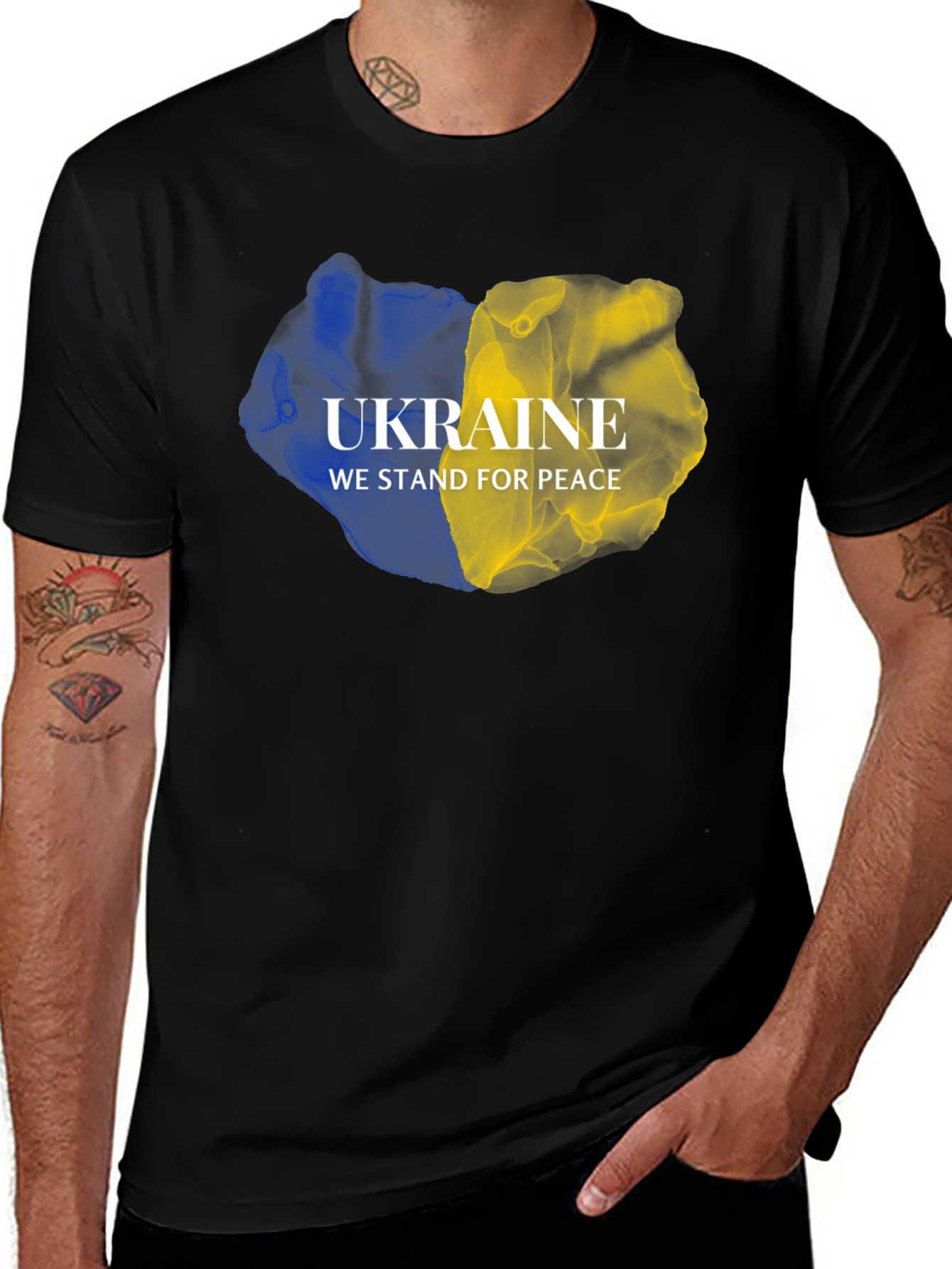 Ukraine Peace T-Shirt - Stand for Peace