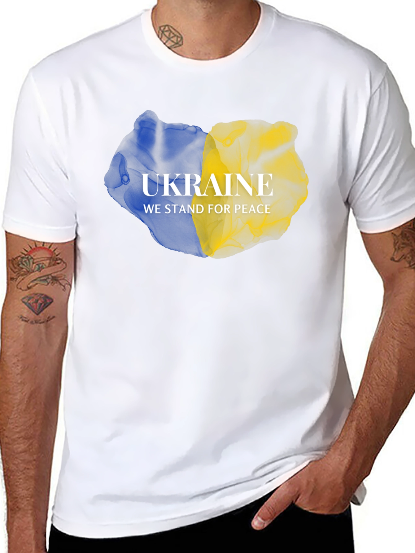 Ukraine Peace T-Shirt - Stand for Peace