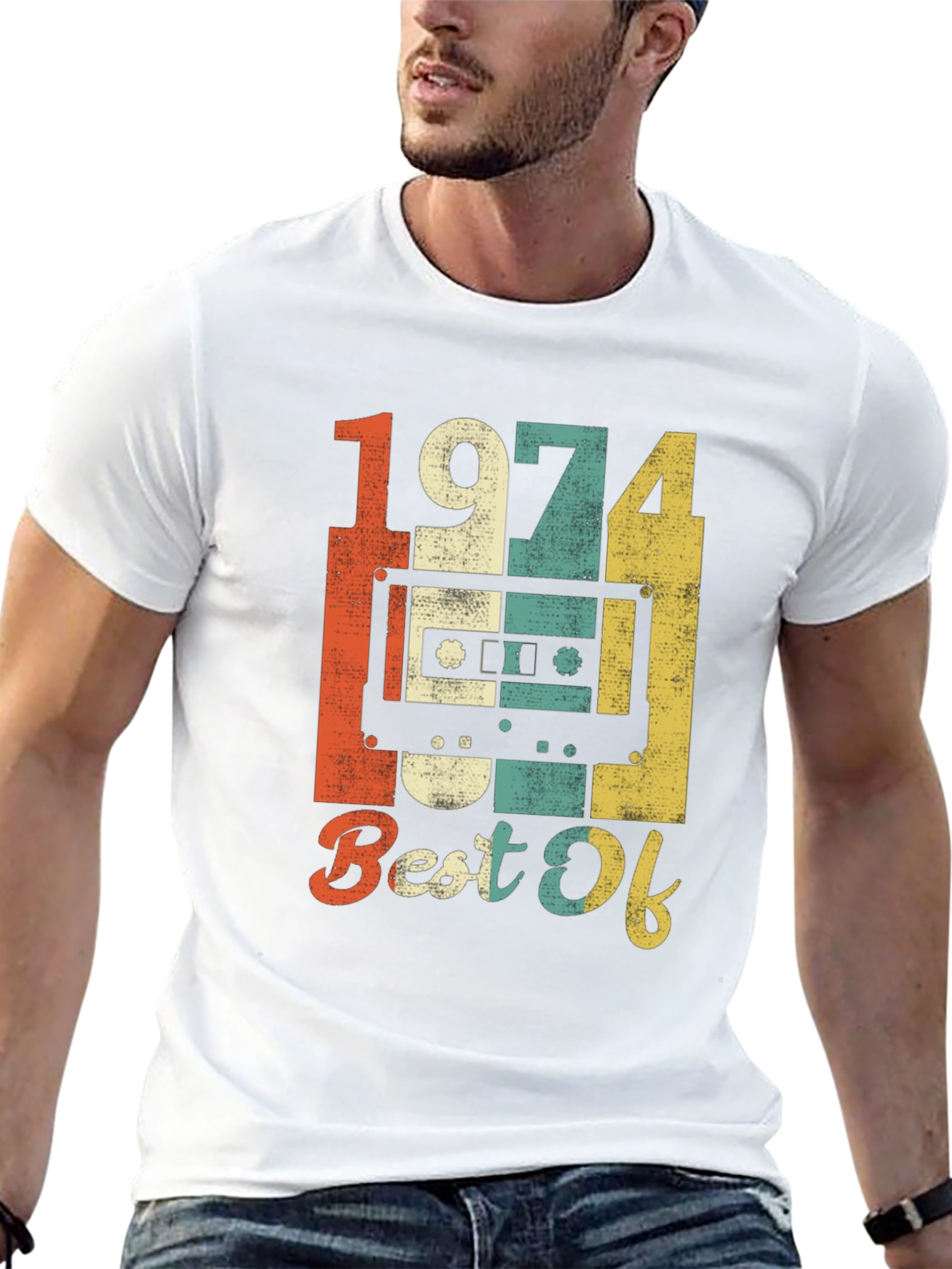 1974 Best Of Cassette Tape Graphic Tee
