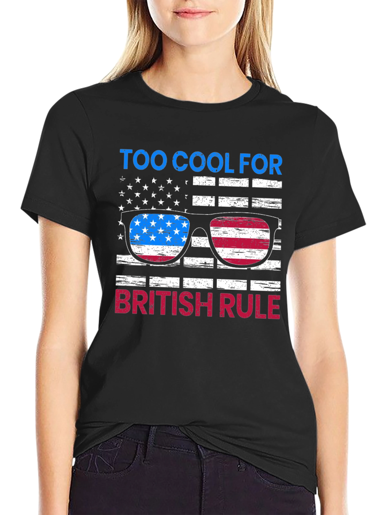 Too Cool for British Rule Graphic Tee