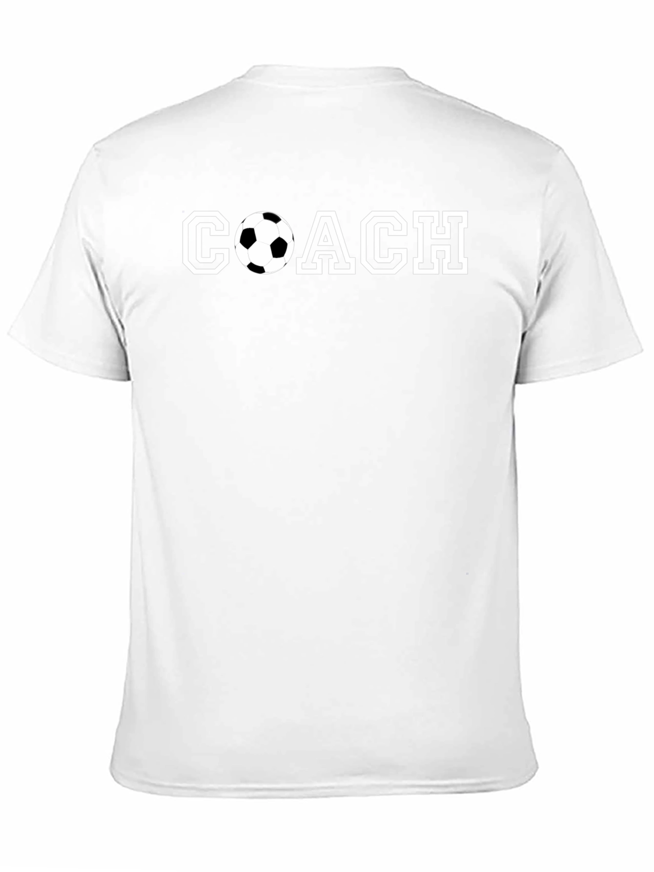 Soccer Coach T-Shirt - Black Graphic Tee