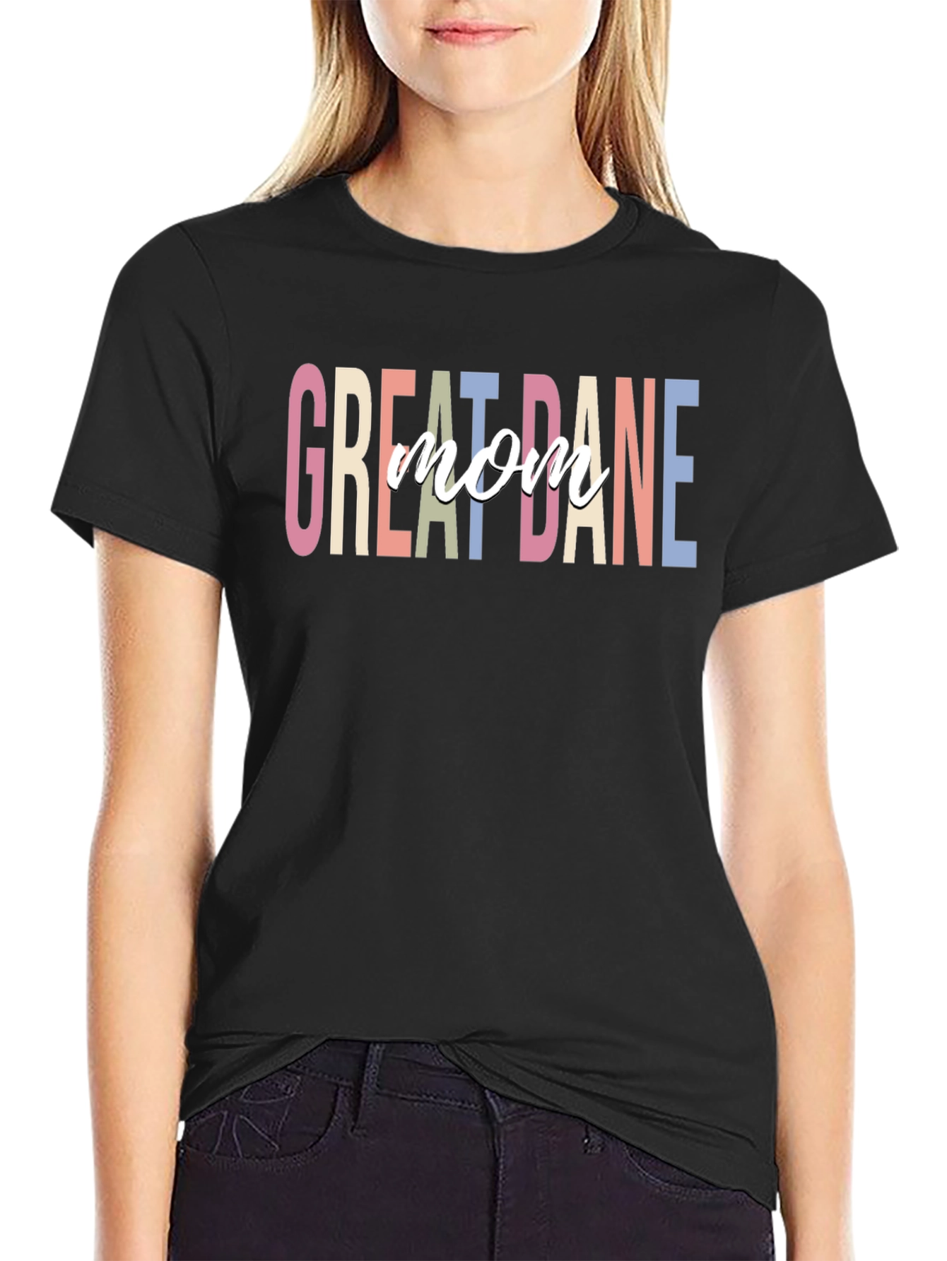 Great Dane Mom T-Shirt - Dog Lover Apparel