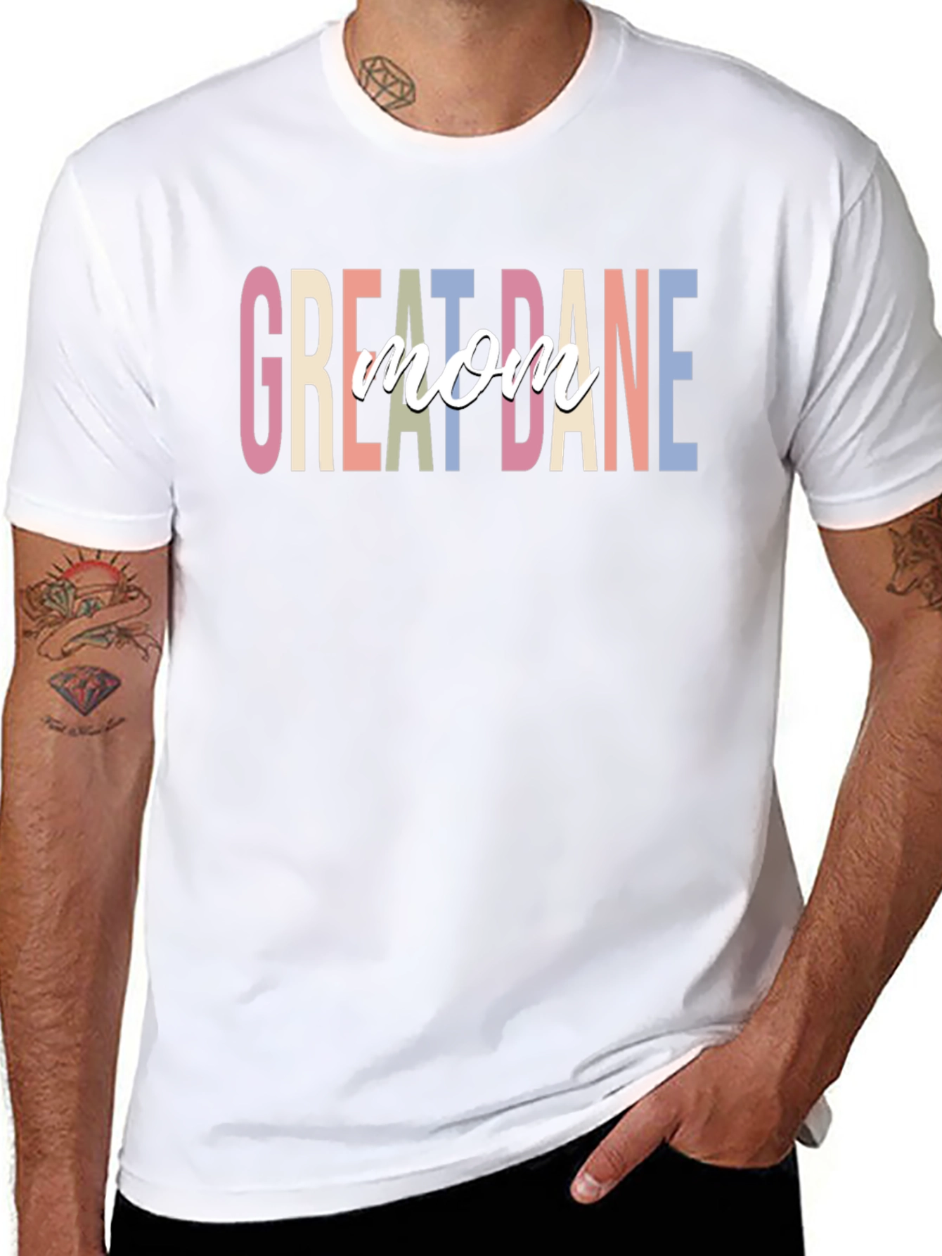 Great Dane Mom T-Shirt - Dog Lover Apparel
