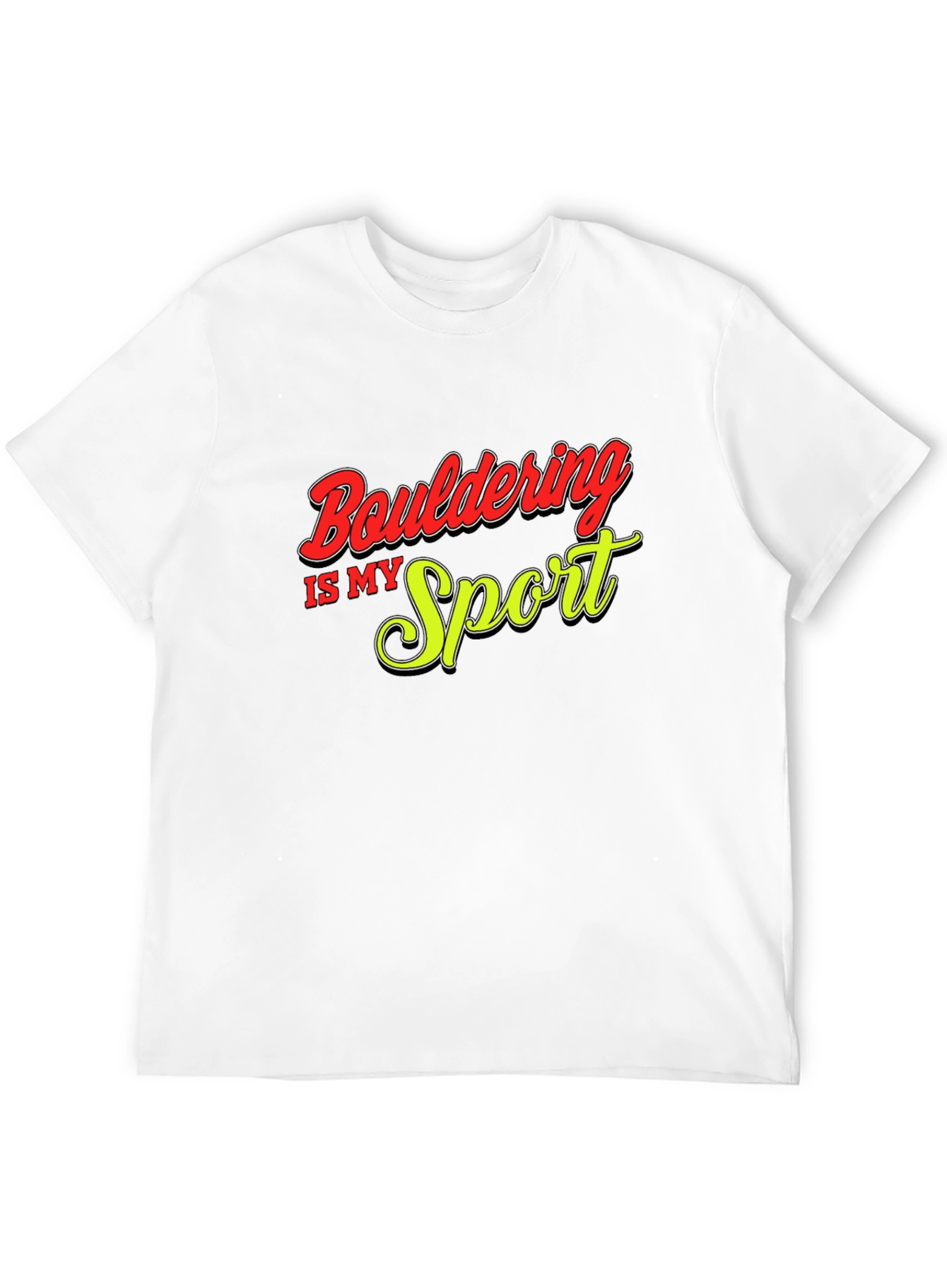 Bouldering Is My Sport Graphic Tee
