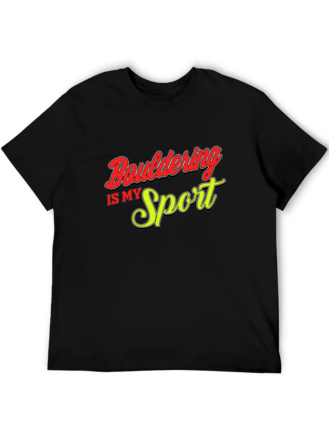 Bouldering Is My Sport Graphic Tee