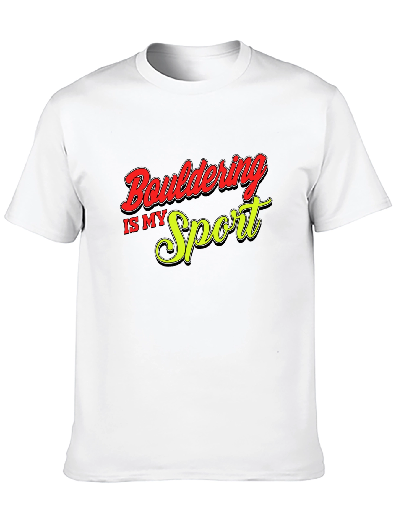 Bouldering Is My Sport Graphic Tee